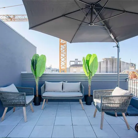 Apartman Liiiving In Porto-modern & Glam Rooftop Porto